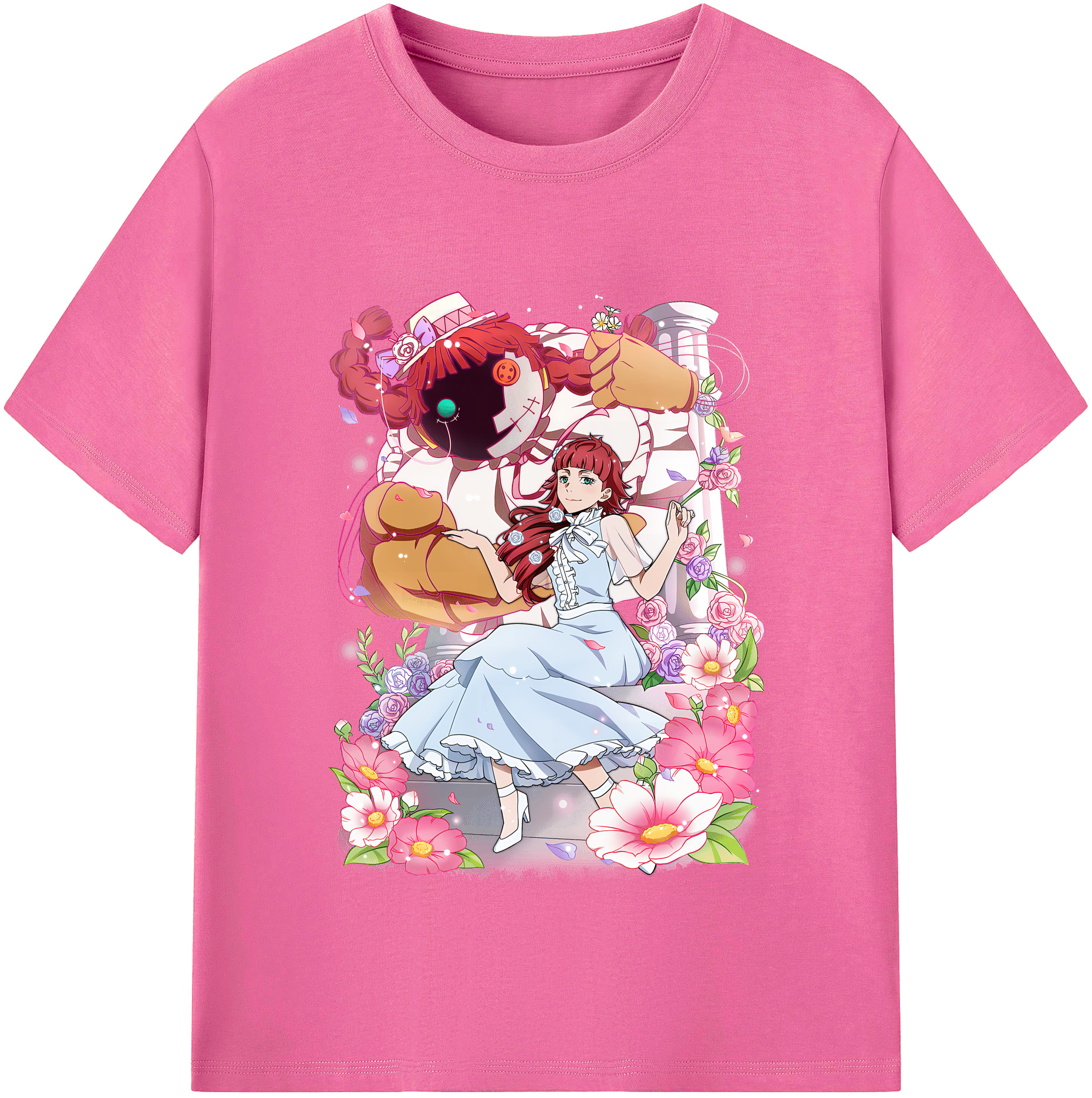 （画像用） 文豪ストレイドッグス Bungo Stray Dogs レディースカジュアルプリントTシャツ（綿100％）